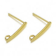 Stainless steel Earwire 12x15mm - Gold